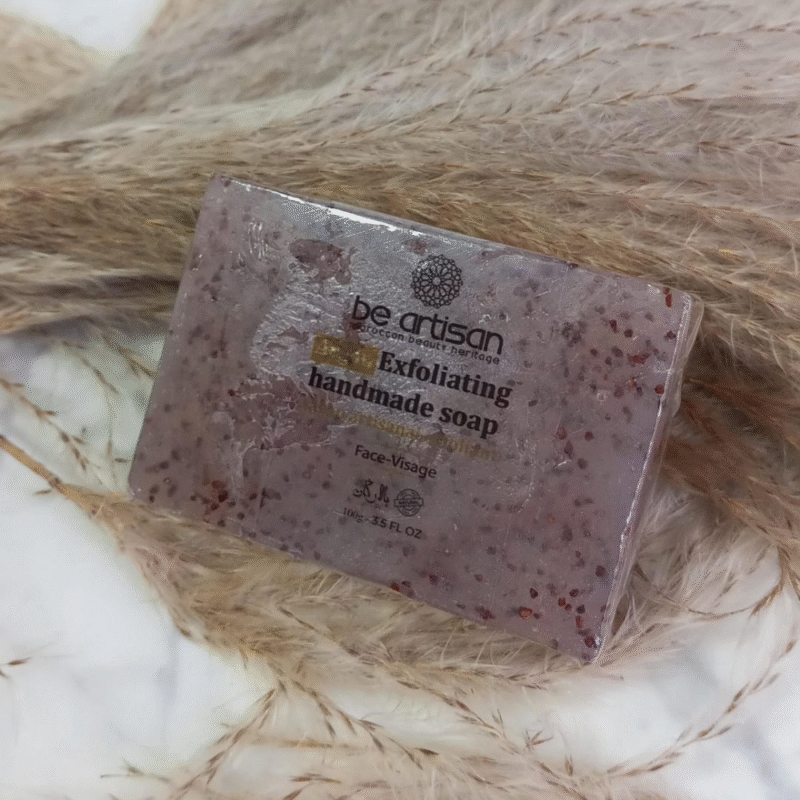 Savon exfoliant à l’argan 100g – soin purifiant douceur et éclat naturel