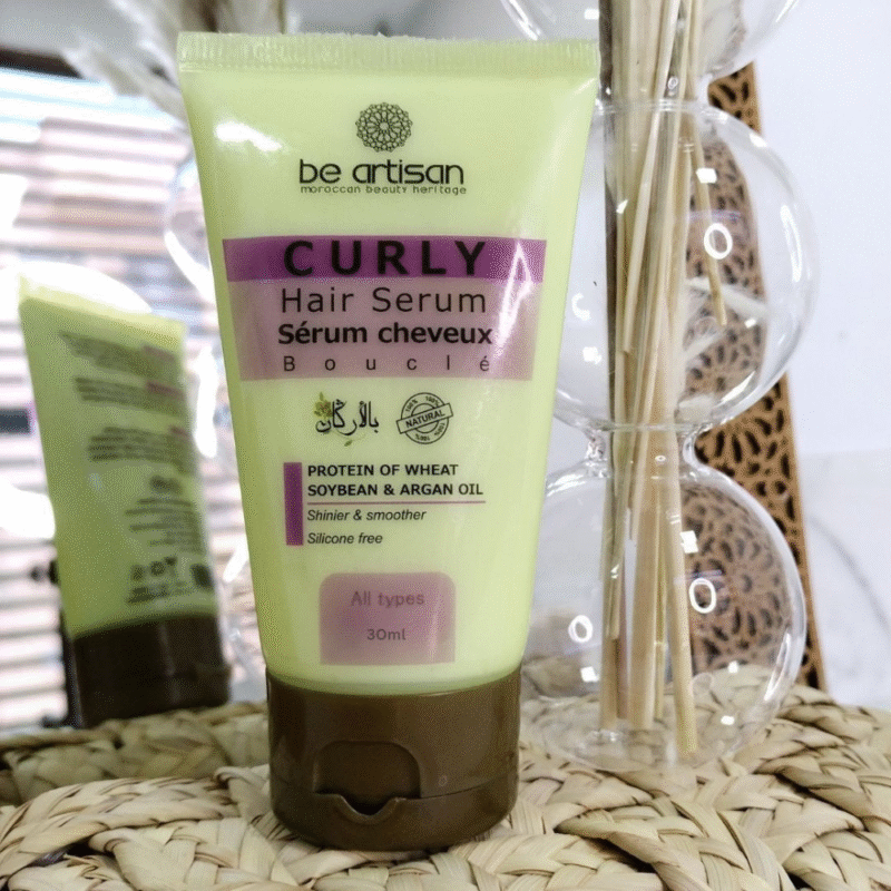 Crème Cheveux Bouclés Hydratation Intense et Nutrition Profonde - Be Artisan 30ml