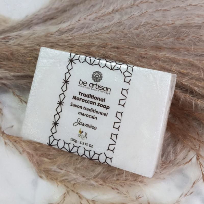 Savon Artisanal au Jasmin – Apaisant et Parfum Envoûtant 100g