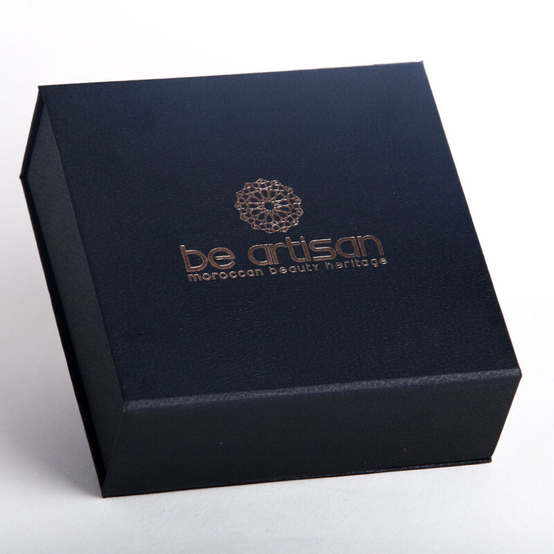 Coffret Cadeau Noir 13*13 cm – Image 3