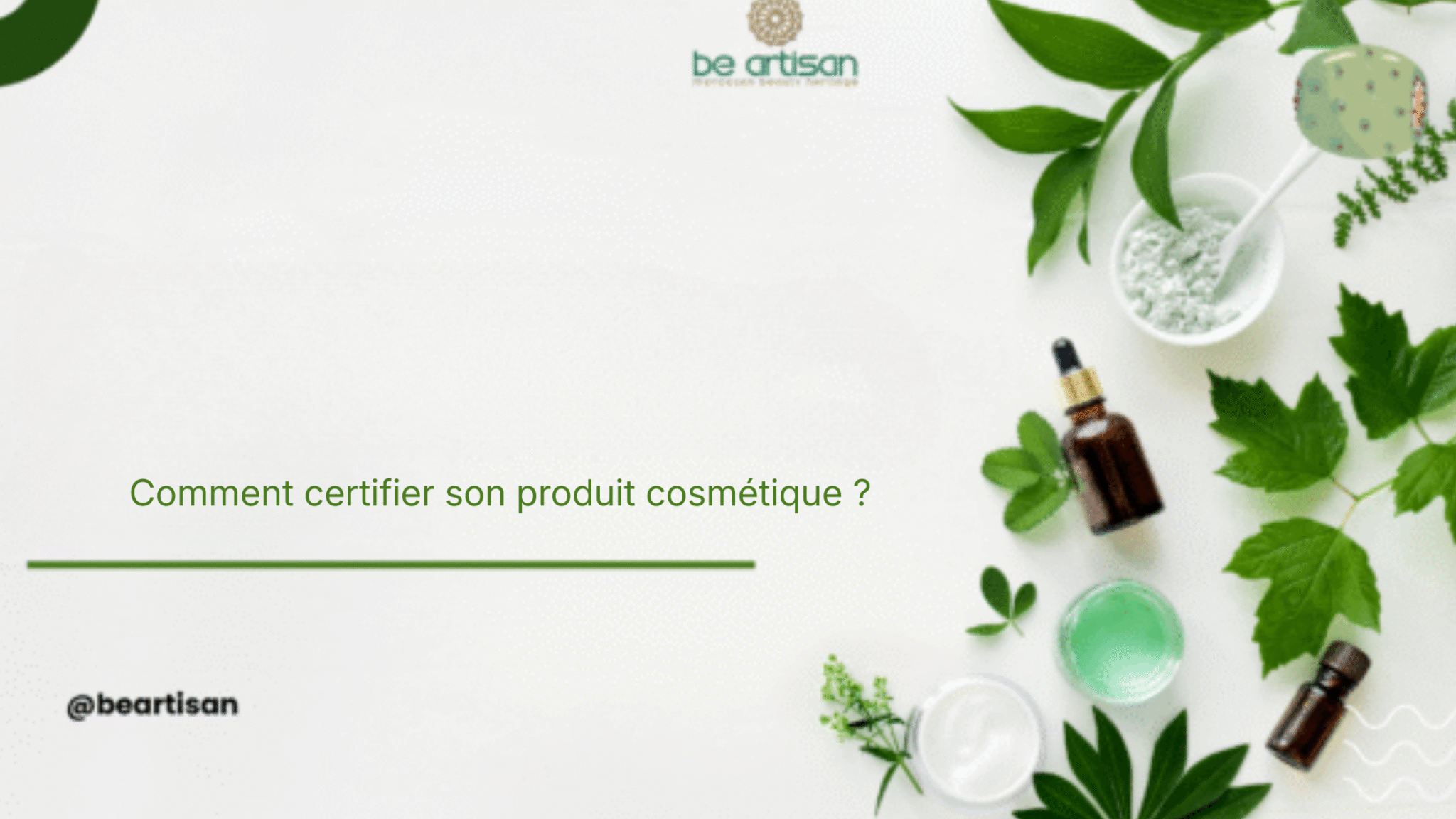 Comment certifier son produit cosmétique ?​