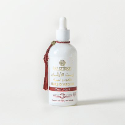 Huile d’argan aromatisée – Aoud Musk & l'Authentique Chaleureuse - Maroc