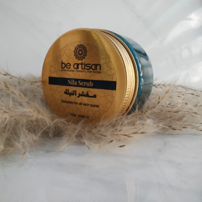 Gommage Nila Maroc exfoliant naturel – Soin éclaircissant visage et corps Be Artisan