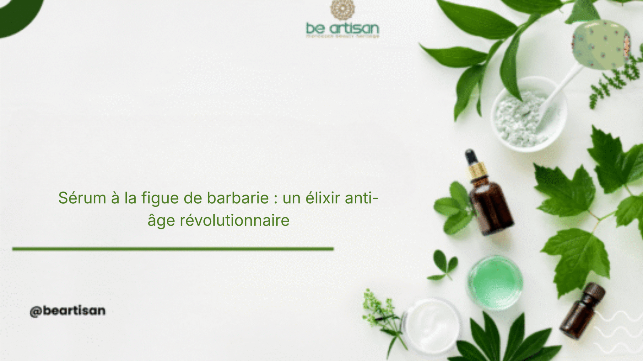 Sérum à la figue de barbarie : un élixir anti-âge révolutionnaire