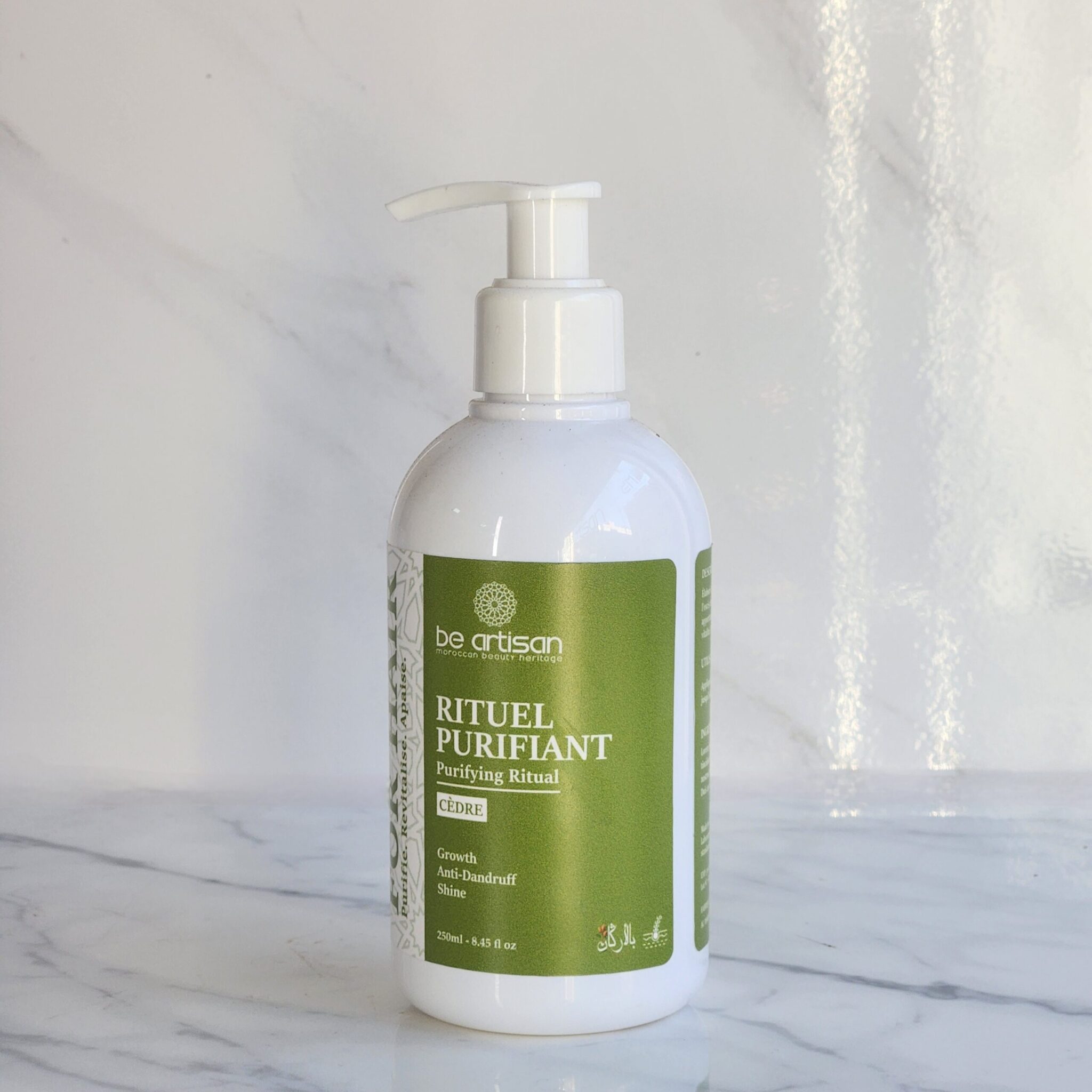 shampoing jujubier bio anti-pelliculaire croissance 250ml Be Artisan