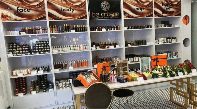 Notre atelier cosmétiques marocains - Espace organisation réalisations Be Artisan